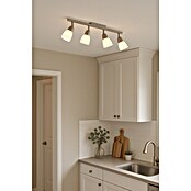 Tween Light Regleta LED Venzone II (4 x 3 W, Níquel satinado, Material carcasa: Metal)