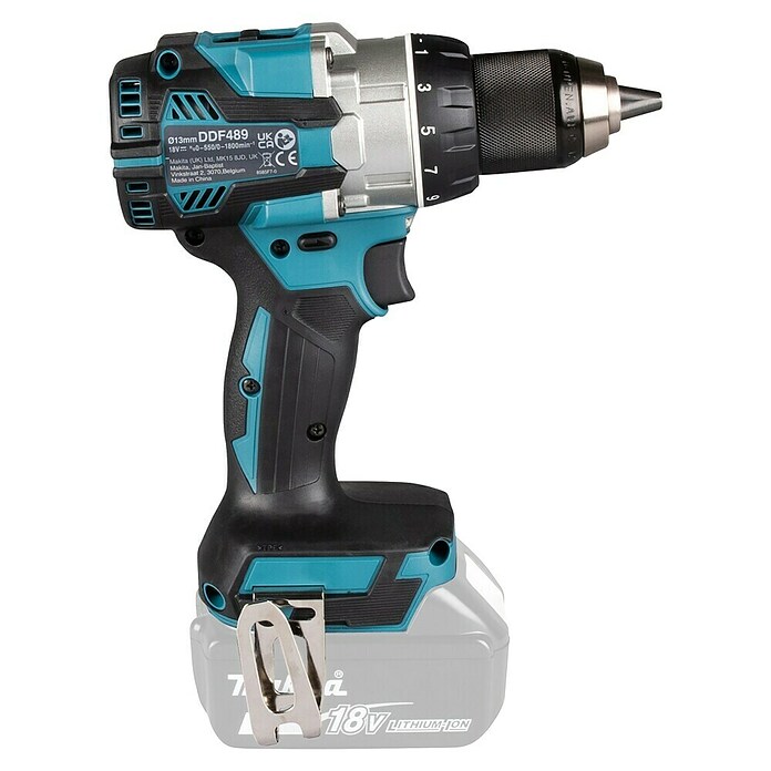 Makita LXT 18V Taladro atornillador de batería DDF489Z (18 V, Sin batería, 73 Nm) | BAUHAUS