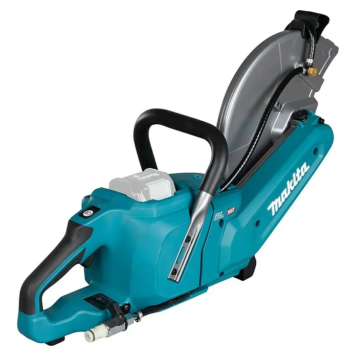 Makita XGT 40V max. Akku-Trennschleifer CE004GZ - Ohne Akku - Eine Makita Akku-Trennsäge mit einem robusten Design zum Schneiden von harten Materialien wie Beton oder Stein.