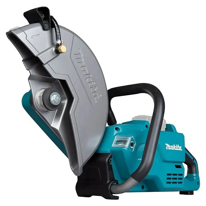 Makita XGT 40V max. Amoladora tronzadora de batería CE004G - 40 V, Sin batería - Cortadora de disco Makita, una herramienta potente para cortes precisos con altos estándares de seguridad.