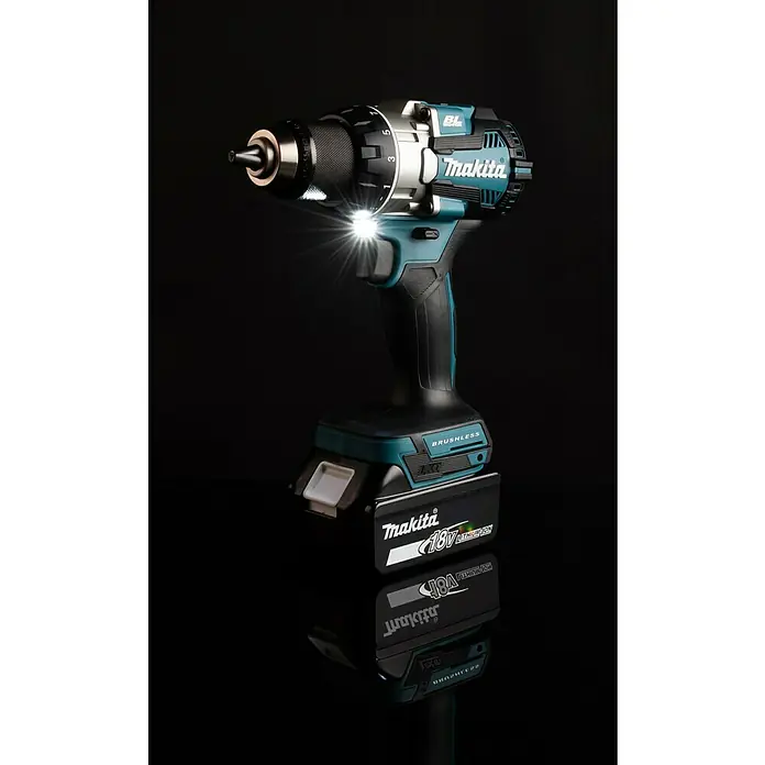 Makita LXT 18V Akku-Bohrschrauber DDF489RTJ - 18 V, 2 Akkus, 73 Nm - Makita Akku-Bohrschrauber mit LED-Beleuchtung. Ein robustes und leistungsstarkes Werkzeug für Profis und Heimwerker.