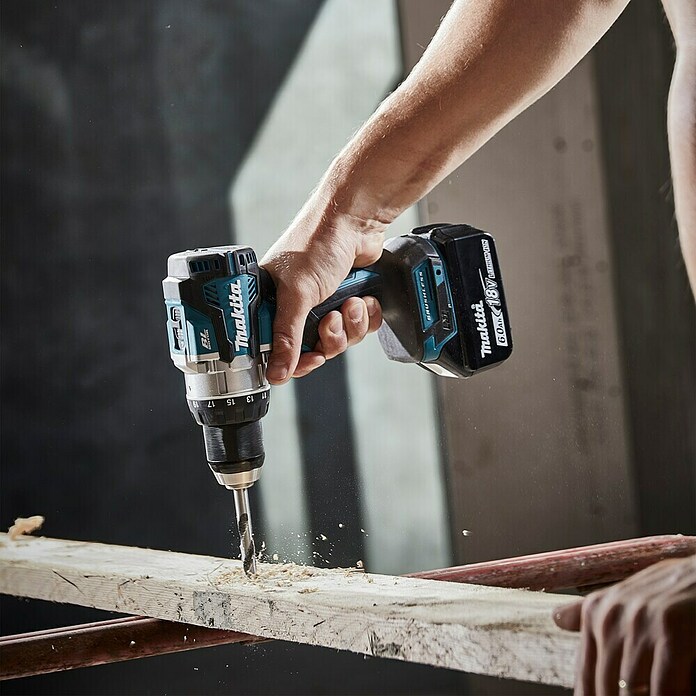 Makita LXT 18V Taladro atornillador de batería DDF489Z (18 V, Sin batería, 73 Nm) | BAUHAUS