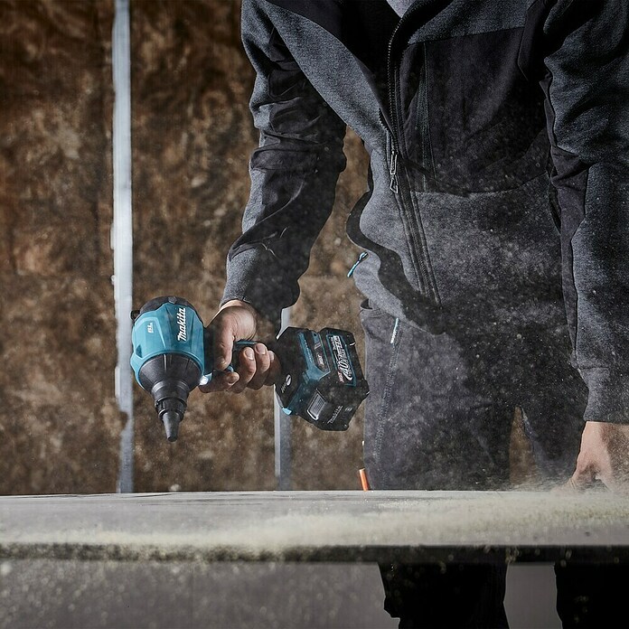 Makita XGT 40V max. Soplador de batería AS001GZ (40 V, Sin batería) | BAUHAUS