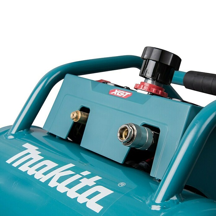 Makita XGT 40V max. Compresor de batería AC001GZ (40 V, Sin batería, 9,3 bar) | BAUHAUS