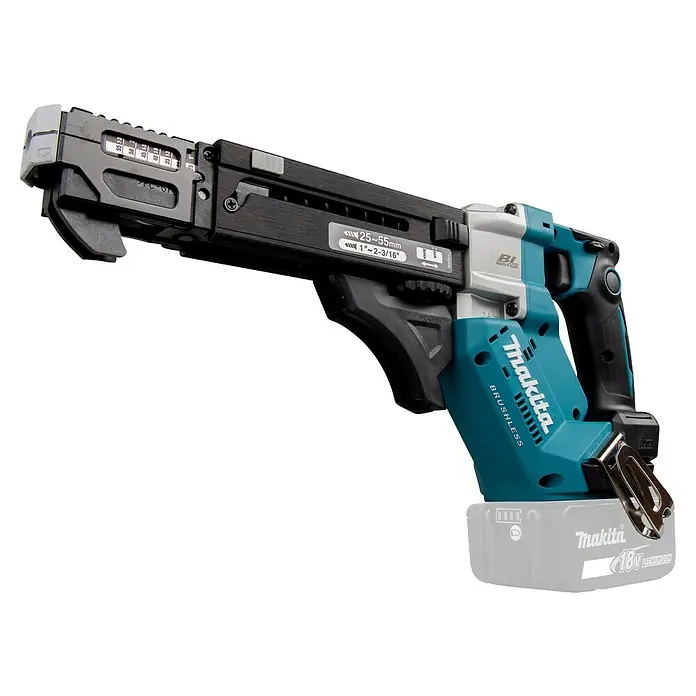 Makita LXT 18V Atornillador para placas de yeso de batería DFR551Z - 18 V, Sin batería, 6.000 r.p.m. - Atornillador inalámbrico Makita.