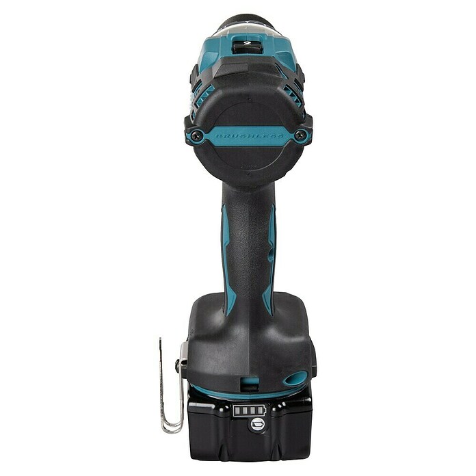 Makita LXT 18V Taladro atornillador percutor de batería DHP489RTJ (18 V, 2 baterías, 5 Ah, 73 Nm) | BAUHAUS