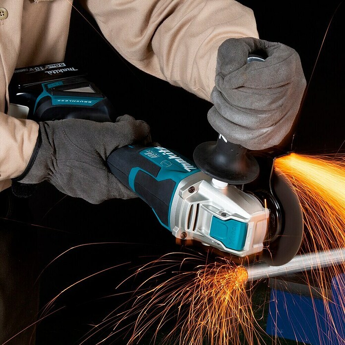 Makita LXT 18V Amoladora angular de batería DGA520Z (18 V, Sin batería, Diámetro disco: 125 mm) | BAUHAUS