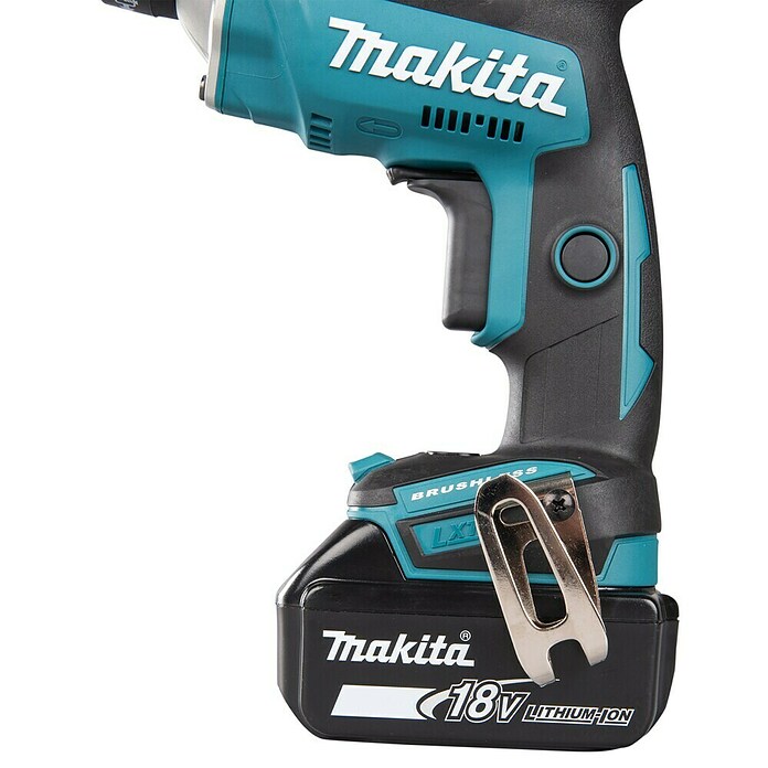 Makita LXT 18V Atornillador de batería DFS452AJX2 (18 V, 2 baterías, 2 Ah) | BAUHAUS
