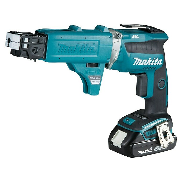 Makita LXT 18V Atornillador de batería DFS452AJX2 (18 V, 2 baterías, 2 Ah) | BAUHAUS