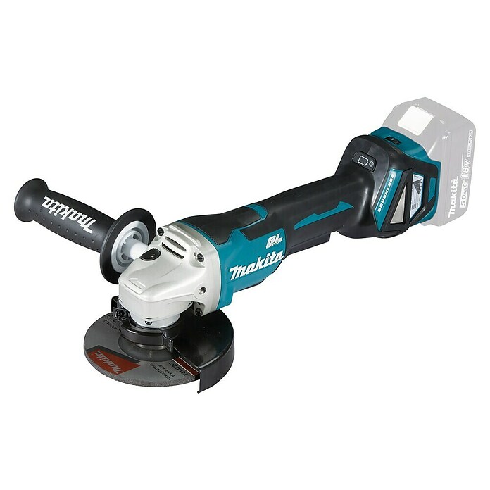 Makita LXT 18V Amoladora angular de batería DGA515 (18 V, Sin batería, Diámetro disco: 125 mm) | BAUHAUS