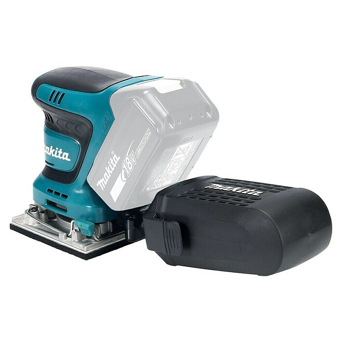 Makita LXT 18V Lijadora orbital de batería DBO484 (18 V, Sin batería) | BAUHAUS