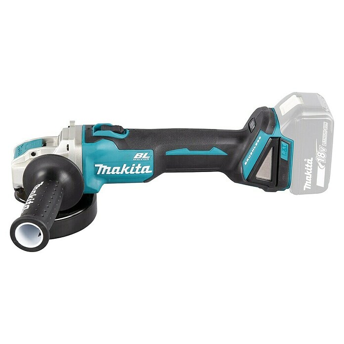 Makita LXT 18V Amoladora angular de batería DGA521 (18 V, Sin batería, Diámetro disco: 125 mm) | BAUHAUS