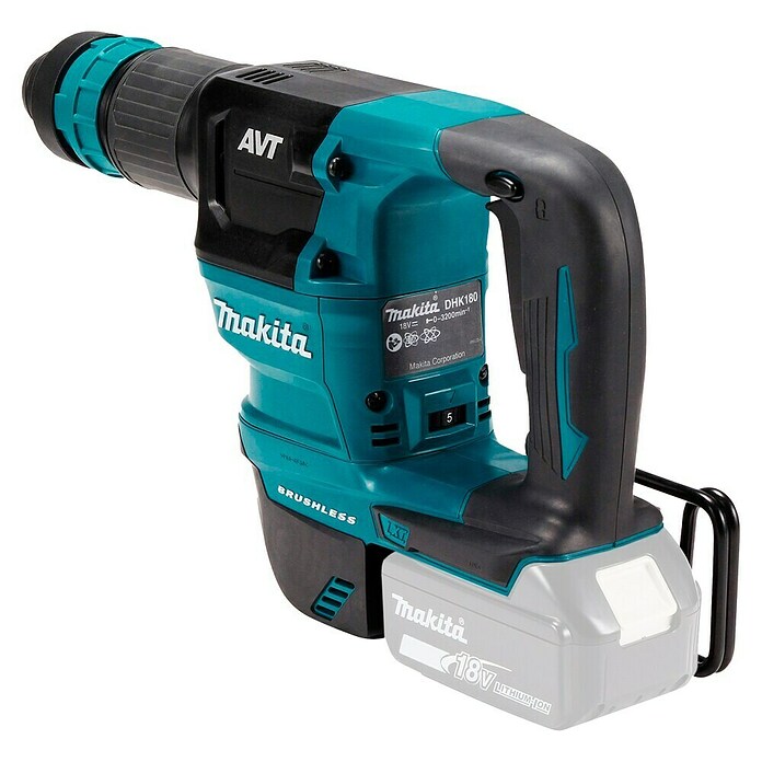 Makita LXT 18V Martillo cincelador de batería DHK180 (18 V, Sin batería, Alojamiento SDS-Plus, 3,1 J) | BAUHAUS