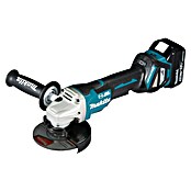 Makita LXT 18V Amoladora angular de batería DGA517 (18 V, 2 baterías, 5 Ah, Diámetro disco: 125 mm) | BAUHAUS