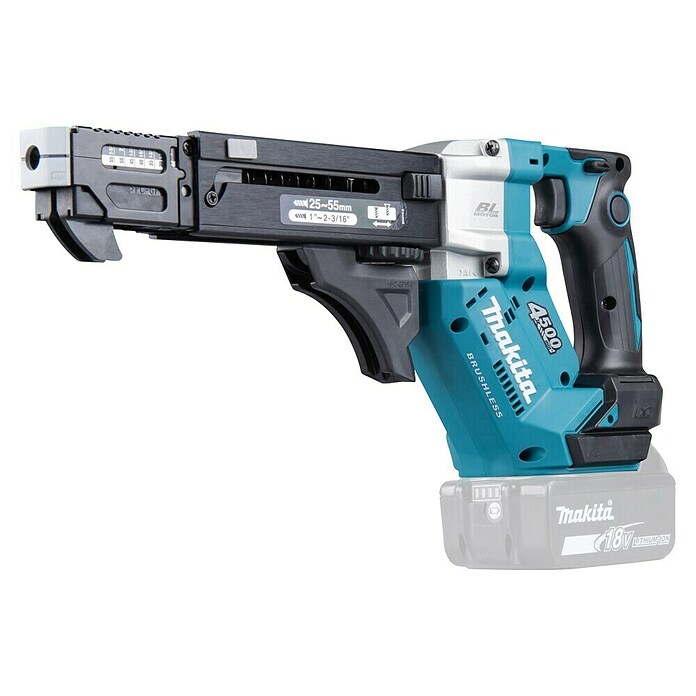 Makita LXT 18V Atornillador para placas de yeso de batería DFR552Z (18 V, Sin batería, 4.500 r.p.m.) | BAUHAUS