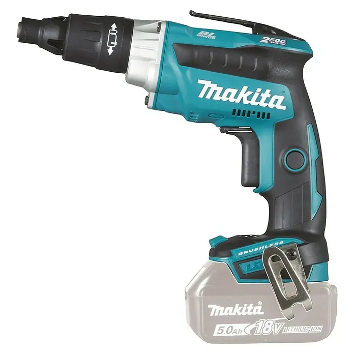 Makita LXT 18V Akku-Trockenbauschrauber DFS251Z - 18 V, Ohne Akku - Abbildung eines Makita-Trockenbauschraubers mit BL Motor und 18V Lithium-Ionen-Akku.
