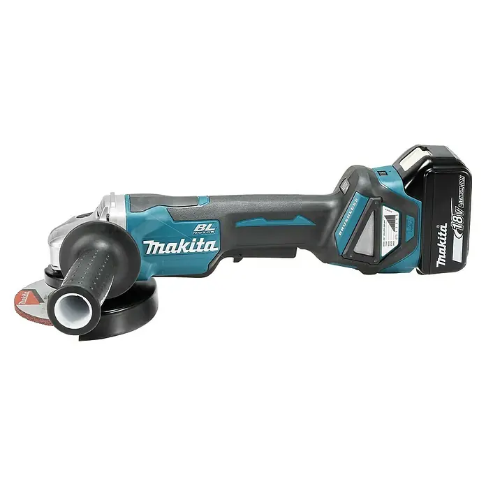 Makita LXT 18V Akku-Winkelschleifer DGA515RTJ - 2 Akkus, Durchmesser Scheibe: 125 mm - Makita Akku-Winkelschleifer für effizientes Schleifen und Trennen mit hoher Leistung und langer Lebensdauer.