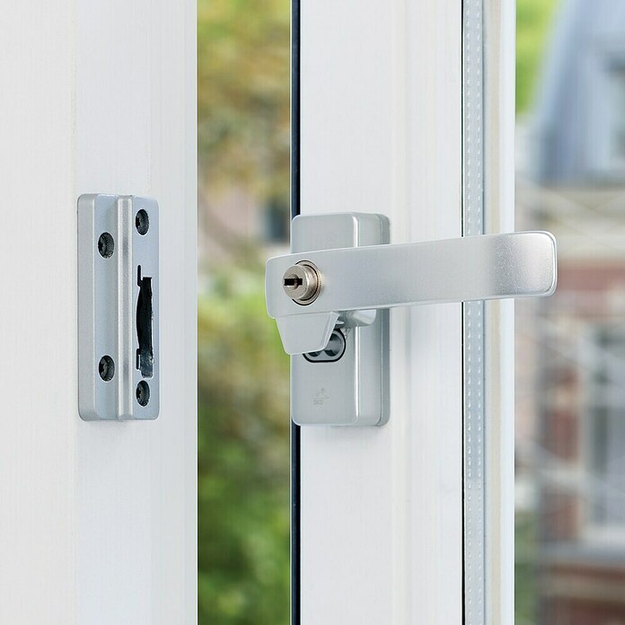 Axa Raamgreep rechts type 3329 (Zilver, Aluminium) | BAUHAUS