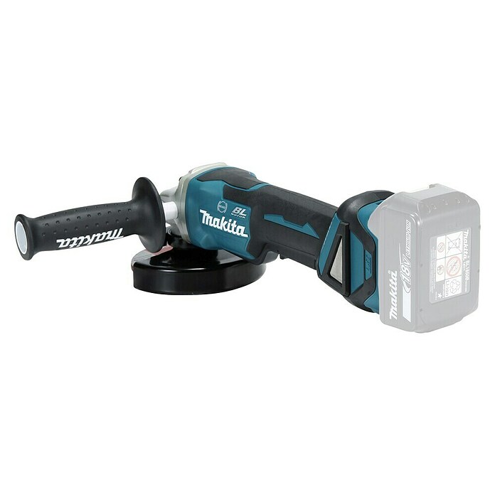 Makita LXT 18V Amoladora angular de batería DGA517Z (18 V, Sin batería, Diámetro disco: 125 mm) | BAUHAUS