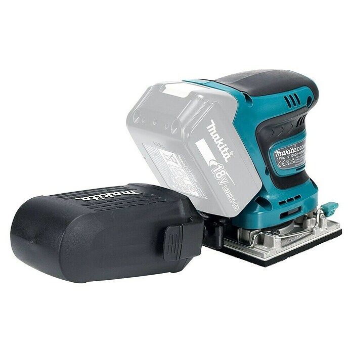 Makita LXT 18V Lijadora orbital de batería DBO484 (18 V, Sin batería) | BAUHAUS