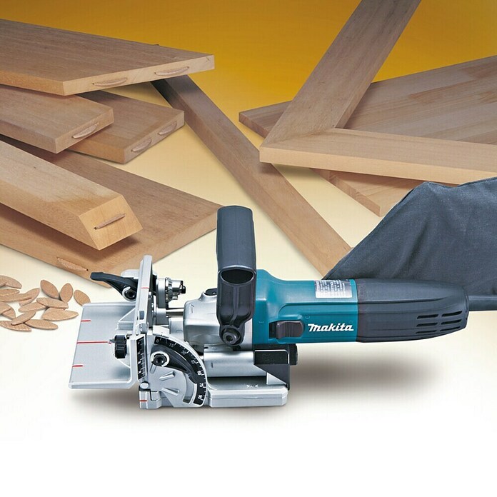 Makita Máquina fresadora PJ7000J (701 W, Número de revoluciones de marcha en vacío: 110.000 r.p.m.) | BAUHAUS
