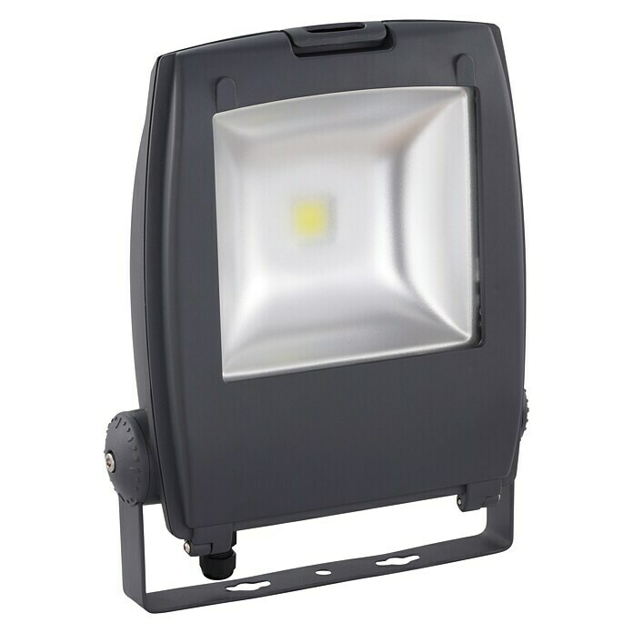 Eglo LED-Außenstrahler Gambettola Pro (45 W, L x B x H: 32,5 x 11 x 39,5 cm, Anthrazit, IP65) | BAUHAUS