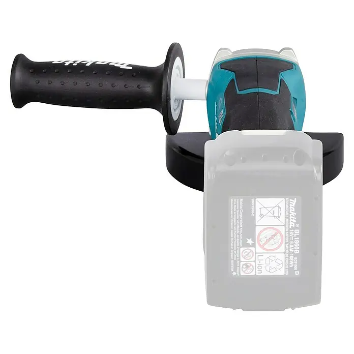 Makita LXT 18V Amoladora angular de batería DGA520Z - 18 V, Sin batería, Diámetro disco: 125 mm - Amoladora angular inalámbrica Makita, perfecta para tareas de esmerilado. Diseño robusto con un mango lateral cómodo y batería potente.
