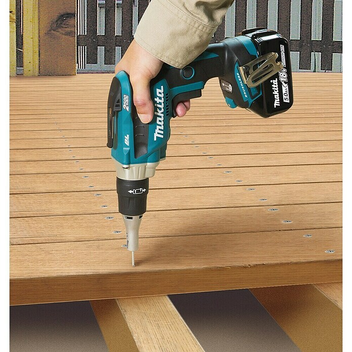 Makita LXT 18V Atornillador para placas de yeso de batería DFS250 (18 V, Sin batería) | BAUHAUS