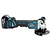 Makita LXT 18V Amoladora angular de batería DGA517 (18 V, 2 baterías, 5 Ah, Diámetro disco: 125 mm) | BAUHAUS