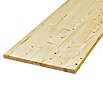 Leimholzplatte (Fichte, L x B x S: 80 x 20 x 1,8 cm)