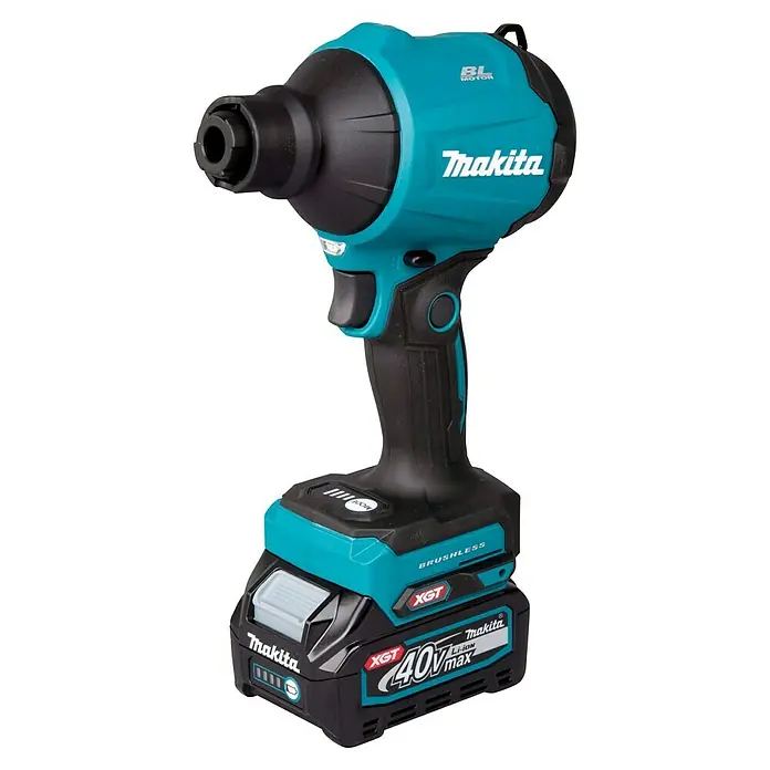 Makita XGT 40V max. Akku-Gebläse AS001GA102 - 40 V, 1 Akku, Geschwindigkeit: 200 m/s - Makita Akku-Schlagschrauber mit 40V max XGT Akku für kraftvolle Anwendungen und effizientes Arbeiten.