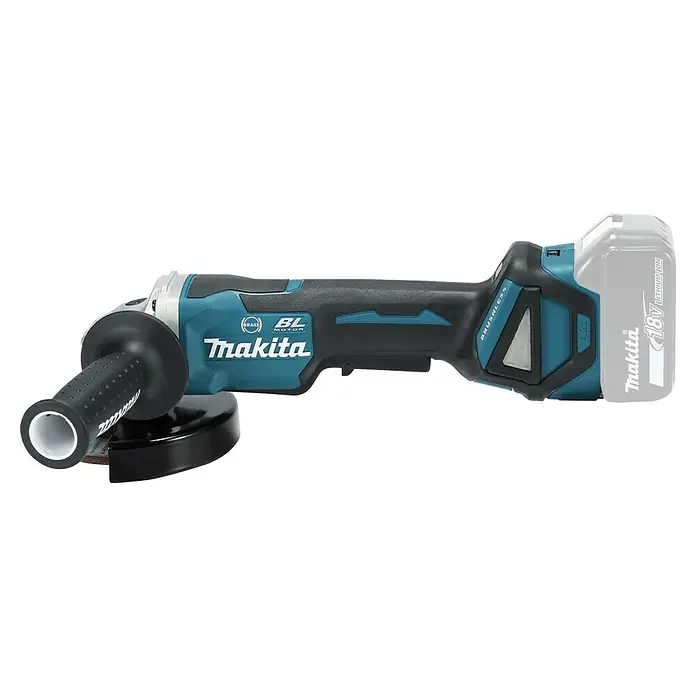 Makita LXT 18V Akku-Winkelschleifer DGA517Z - Ohne Akku, Durchmesser Scheibe: 125 mm - Kabelloser Makita Winkelschleifer mit Akku. Ideal für Schleifarbeiten und Trennen von Materialien.