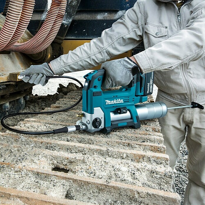 Makita LXT 18V Pistola de engrase de batería DGP180 (18 V, Sin batería) | BAUHAUS