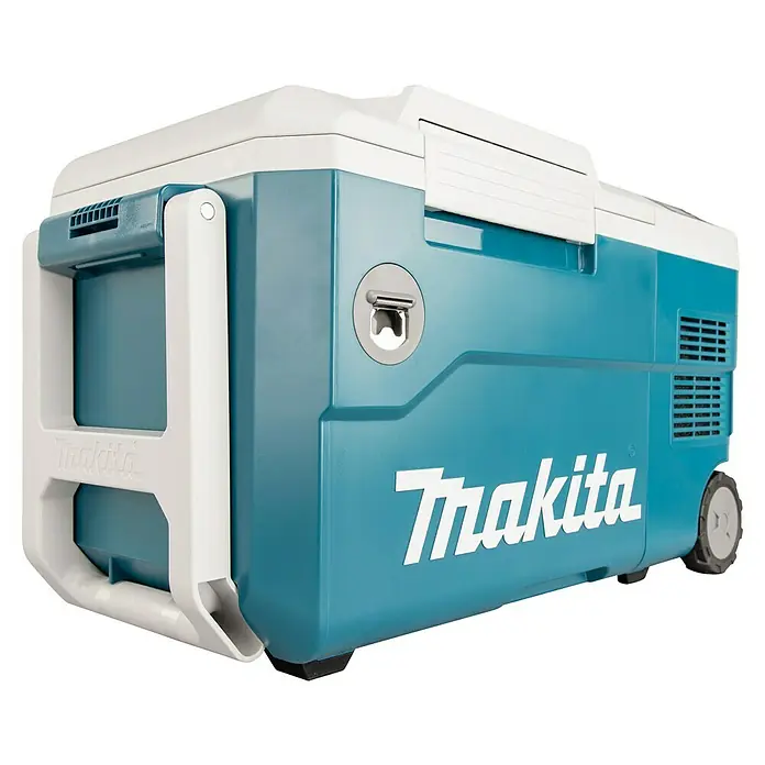 Makita XGT 40V max. Akku-Kühlbox CW001GZ01 - 40 V, Behältervolumen: 20 l, 62,3 x 37,1 x 34,1 cm - Makita Kühlbox, ideal für Baustellen und unterwegs, bietet zuverlässige Kühlung und robustes Design für den täglichen Gebrauch.
