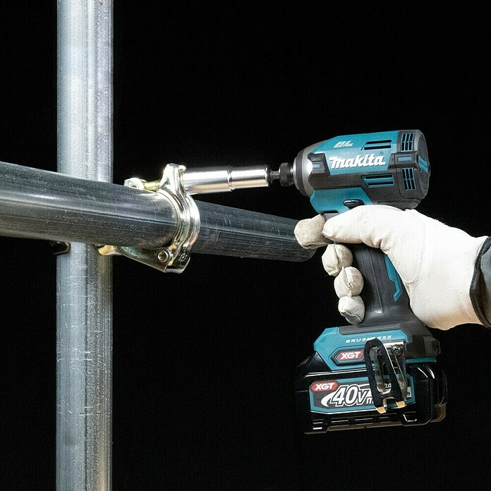 Makita XGT 40V max. Llave de impacto de batería TW008GZ (40 V, Sin batería, 210 Nm) | BAUHAUS