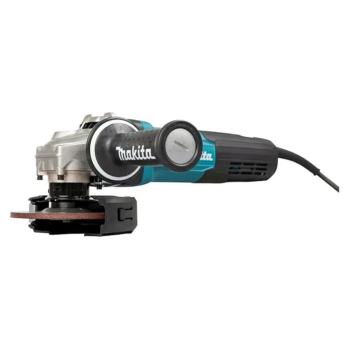 Makita Amoladora angular eléctrica GA5091 - 1.900 W, Diámetro disco: 125 mm, Número de revoluciones de marcha en vacío: 11.500 r.p.m. - Amoladora angular Makita, una herramienta eléctrica para esmerilar y cortar materiales, robusta y de alto rendimiento.
