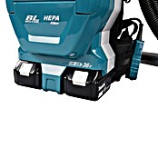 Makita LXT 18V Aspiradora con mochila de batería DVC261ZX15 (36 V, Sin batería, Volumen de recipiente: 2 l) | BAUHAUS