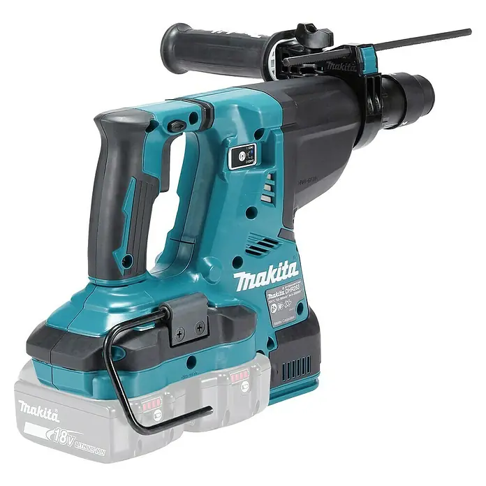 Makita LXT 18V Akku-Kombihammer DHR283ZJU - 36 V, Ohne Akku, 2,8 J, Inkl. Koffer - Akku-Bohrhammer Makita DHR283 mit ergonomischem Griff und leistungsstarkem Akku für professionelle Anwendungen.