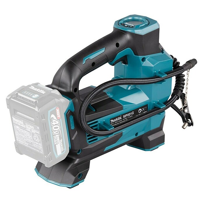 Makita XGT 40V max. Compresor de batería MP001GZ (40 V, Sin batería, 11,1 bar) | BAUHAUS