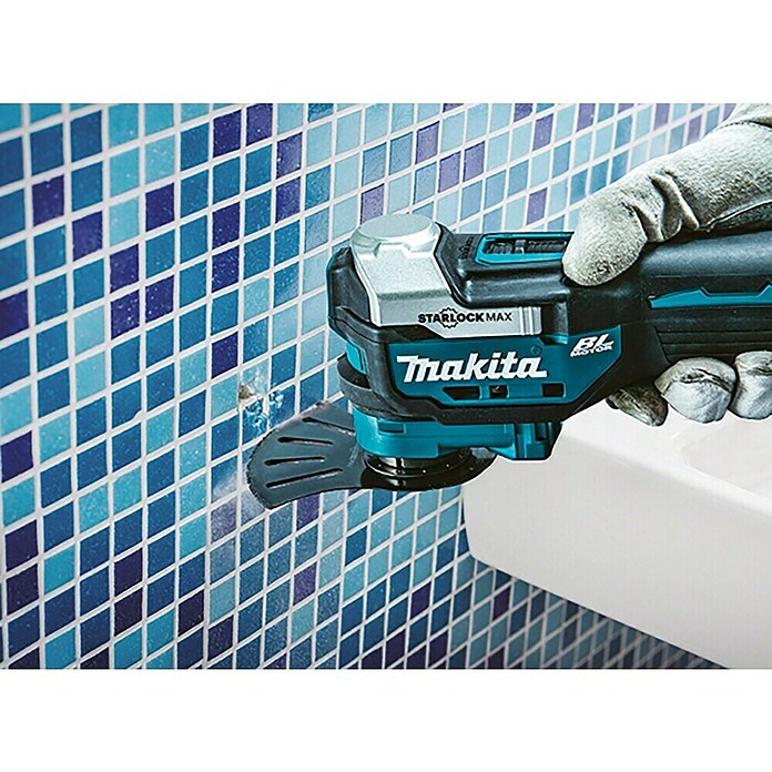 Makita LXT 18V Multiherramienta de batería DTM52RTJX2 (18 V, 1 batería) | BAUHAUS