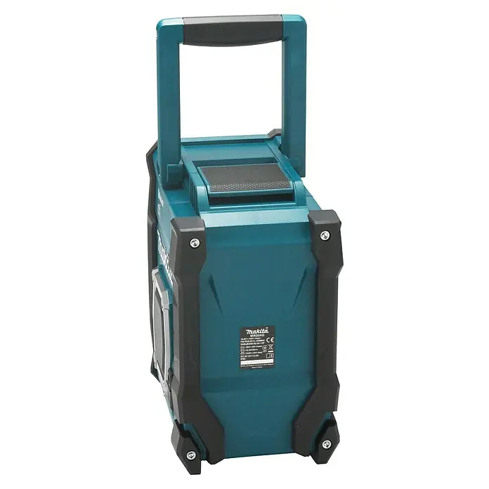 Makita Akku-Baustellenradio MR004GZ - 40 V, 174.928 - 239.200 MHz (DAB/DAB+) - Makita MR004G Akku-Baustellenradio. Robustes und tragbares Radio mit Bluetooth, USB-Anschluss und digitalem Display für den Baustellenalltag.