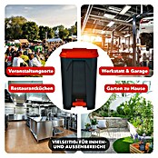 Treteimer Olaf (50 l, Kunststoff, Rot) | BAUHAUS