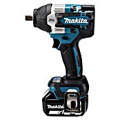 Makita LXT 18V Llave de impacto de batería DTW701RTJ (18 V, 2 baterías, 5 Ah, 700 Nm) | BAUHAUS
