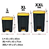 Treteimer Olaf (50 l, Kunststoff, Gelb) | BAUHAUS