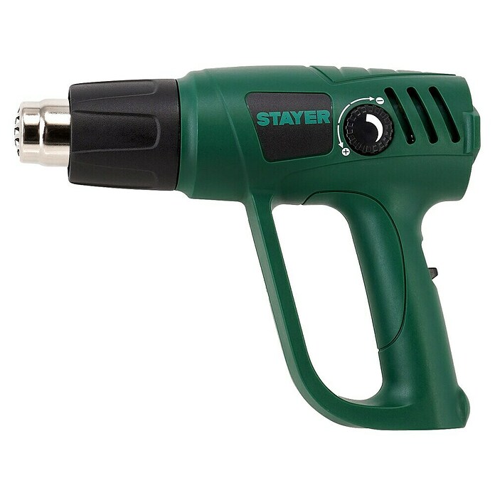 Stayer Pistola de aire caliente SUH2000EK (2.000 W, 50 °C - 600 °C) | BAUHAUS