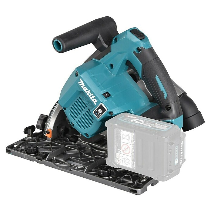 Makita XGT 40V max. Sierra de inmersión de batería SP001GZ03 (40 V, Sin batería, Diámetro hoja de sierra: 165 mm, 2.500 r.p.m.) | BAUHAUS