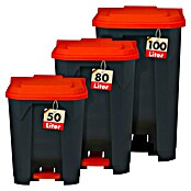 Treteimer Olaf (100 l, Kunststoff, Rot) | BAUHAUS