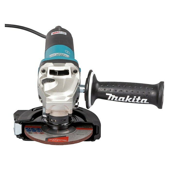 Makita Amoladora angular eléctrica GA5091 (1.900 W, Diámetro disco: 125 mm, Número de revoluciones de marcha en vacío: 11.500 r.p.m.) | BAUHAUS