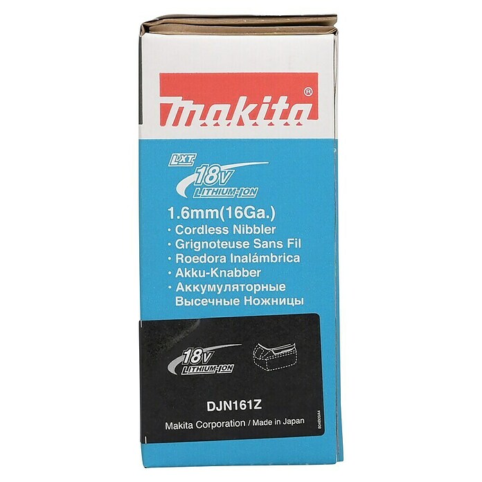 Makita LXT 18V Roedora de chapa DJN161 (18 V, Sin batería) | BAUHAUS