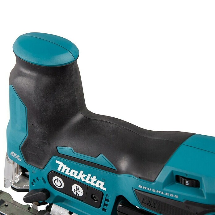 Makita LXT 18V Sierra de calar a batería con acción pendular DJV185 (18 V, 1 batería, 3 Ah, Número de carreras marcha en vacío: 800 /min - 3.000 /min) | BAUHAUS